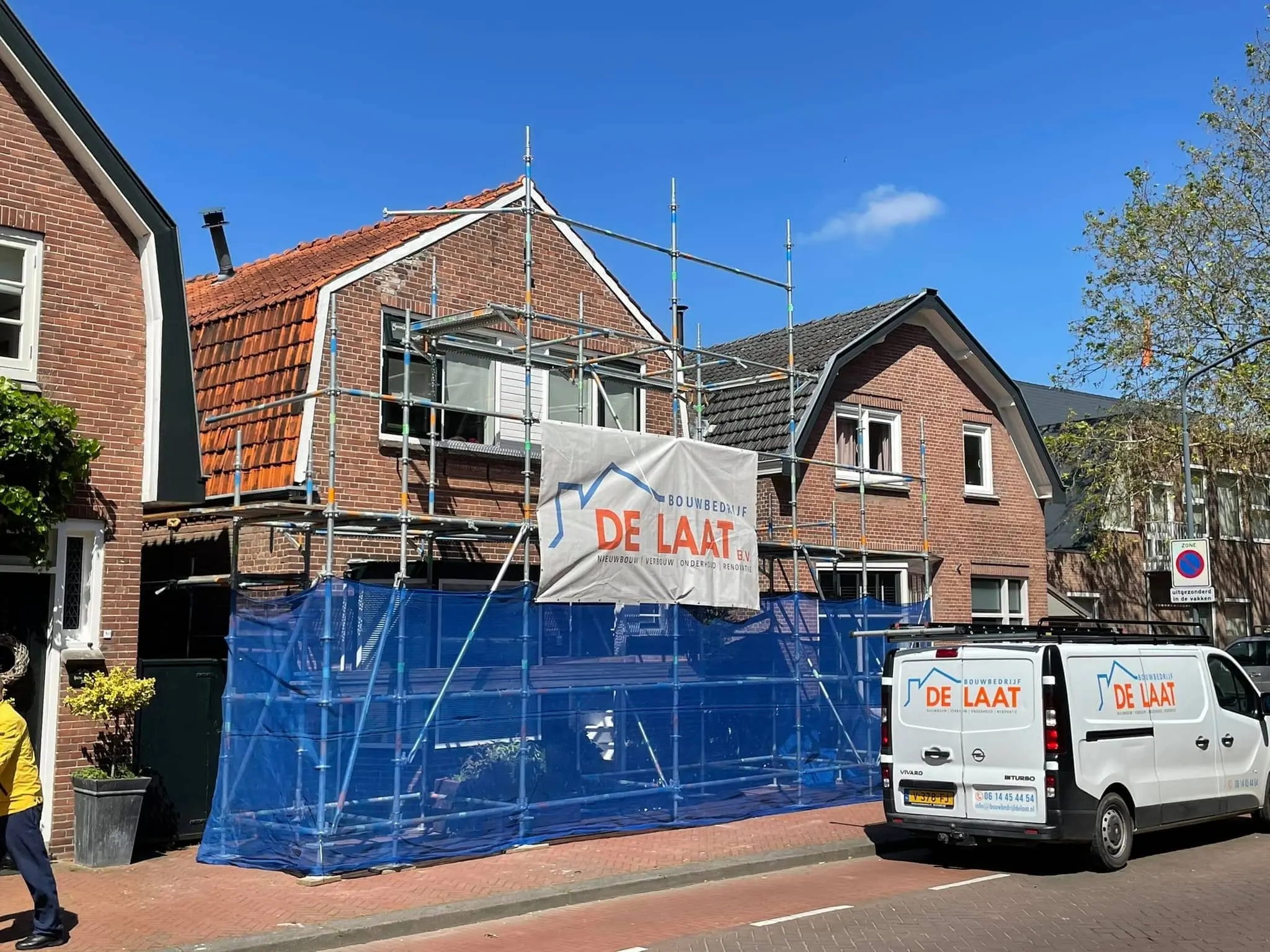 Start groot onderhoud aan woning in Oosterhout