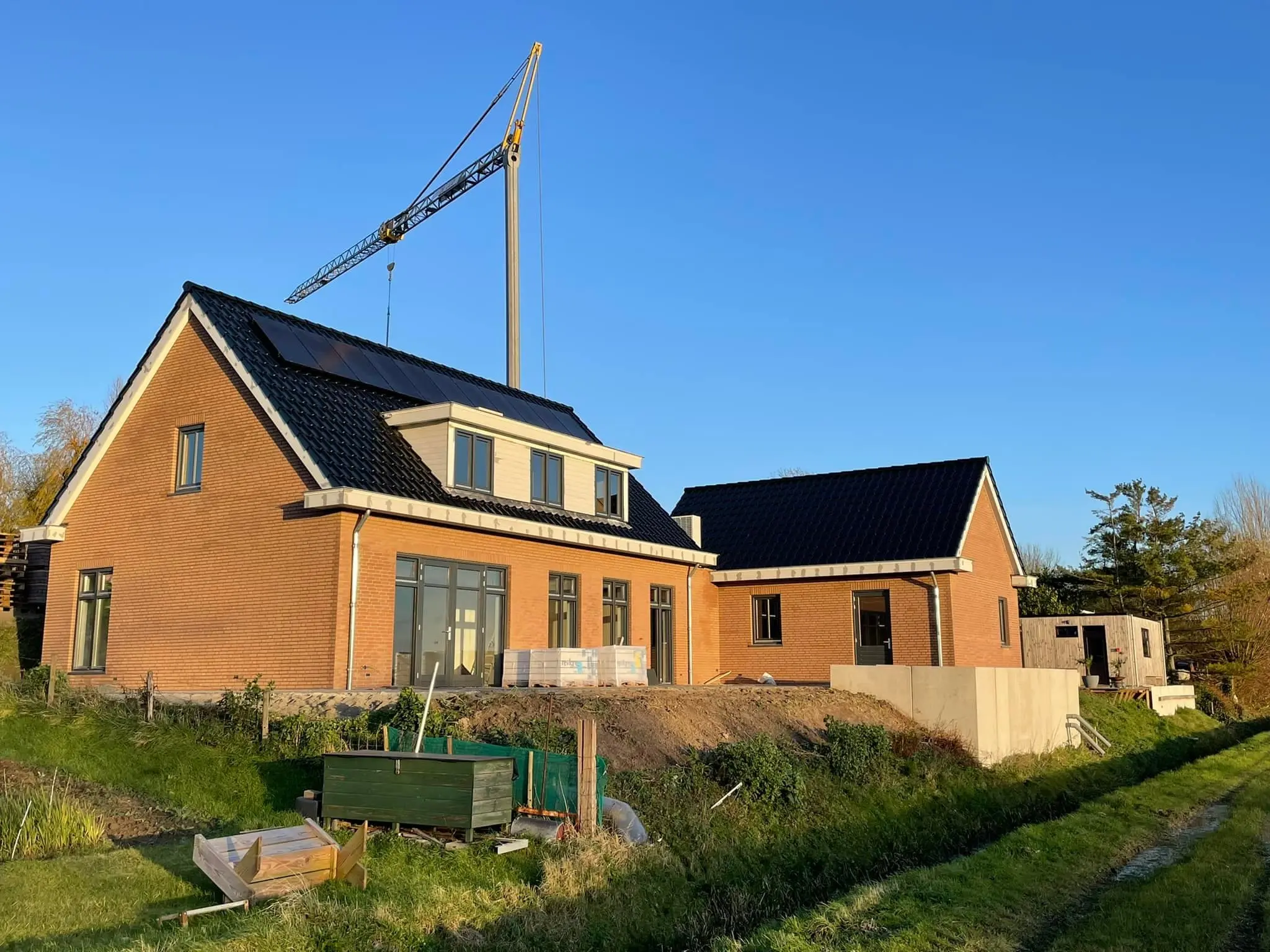 Oplevering nieuwbouw woning bouwen in Fijnaart
